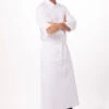 Chef Works Long Four-Way Apron - B4LG -Best Kitchenware Store B4LG WHT