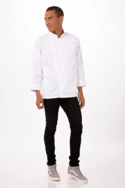Chef Works Hartford Chef Jacket - BCLZ008 -Best Kitchenware Store BCLZ008 WHT XS 2