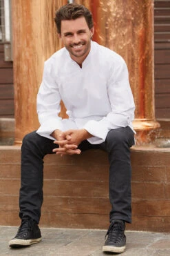 Chef Works Lansing Chef Jacket - BCMC010 -Best Kitchenware Store BCMC010 WHT XS 5