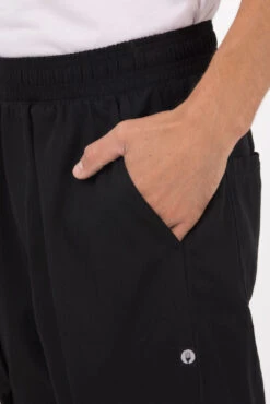 Chef Works Better Built Baggy Chef Pants - BSOL-BLK -Best Kitchenware Store BSOL BLK S 4