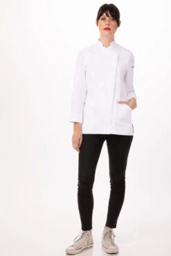 Chef Works Marrakesh V-Series Chef Jacket - CES03W -Best Kitchenware Store CES03W WHT XS 2