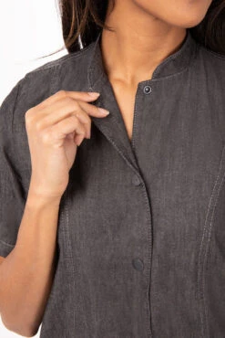 Chef Works Chelsea Chef Jacket - CES05W -Best Kitchenware Store CES05W BLK XS 3