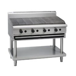 Anvil Waldorf CH8120G-LS - 1200mm Gas Chargrill With Leg Stand