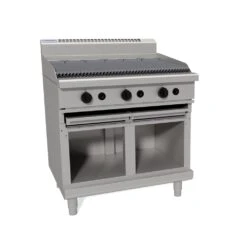 Anvil Waldorf CH8900G-CB - 900mm Gas Chargrill With Cabinet Base