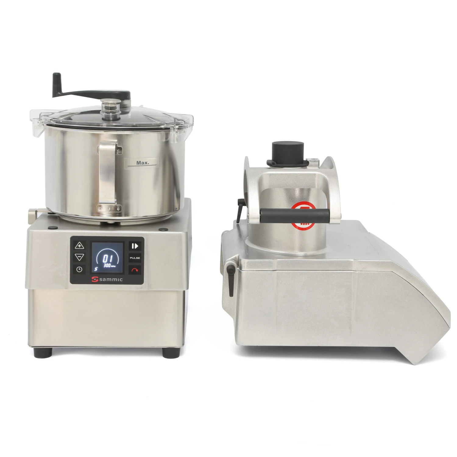 Sammic CK-35V Ultra Range Combination Vege Prep Machine - 5.5L Bowl 3 Sammic CK-35V Ultra Range Combination Vege Prep Machine - 5.5L Bowl