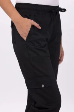 Chef Works Cargo Chef Pants - CPWO-BLK -Best Kitchenware Store CPWO BLK XS 2
