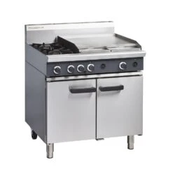 Anvil Cobra CR9B - 2 Open Burners + 600mm Griddle And Oven