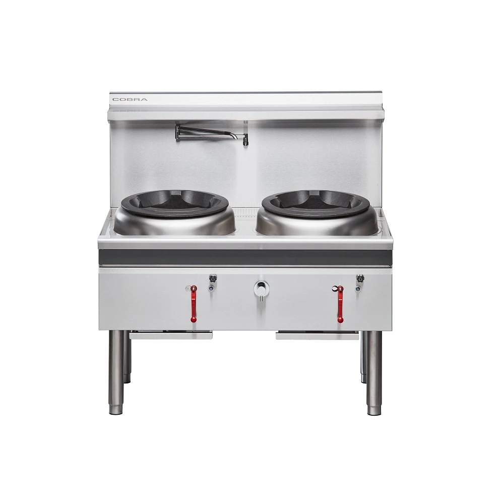 Anvil Cobra CW2H-CC - 2 Hole Gas Waterless Wok - Chimney 4 Anvil Cobra CW2H-CC - 2 Hole Gas Waterless Wok - Chimney - Image 2