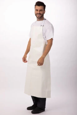 Chef Works Long PVC Bib Apron - CWPVL