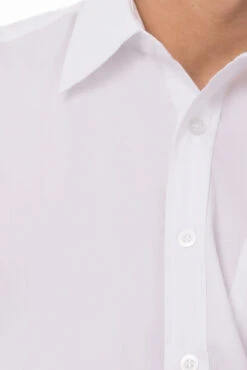 Chef Works Basic Dress Shirt - D100-WHT -Best Kitchenware Store D100 WHT 2XL 4
