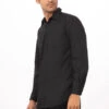 Chef Works Basic Dress Shirt - D150-BLK -Best Kitchenware Store D150 BLK S