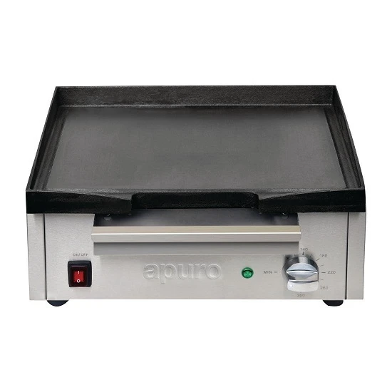 Apuro DC900-A Countertop Cast Iron Griddle 3 Apuro DC900-A Countertop Cast Iron Griddle