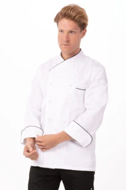 Chef Works Monte Carlo Premium Cotton Chef Jacket - ECCB