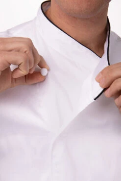 Chef Works Monte Carlo Premium Cotton Chef Jacket - ECCB -Best Kitchenware Store ECCB 44 3