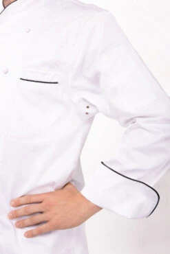 Chef Works Monte Carlo Premium Cotton Chef Jacket - ECCB -Best Kitchenware Store ECCB 44 5