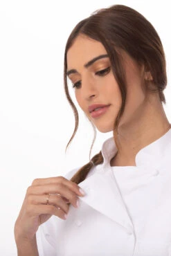 Chef Works Elyse Premium Cotton Chef Jacket - ECLA -Best Kitchenware Store ECLA 2XL 4