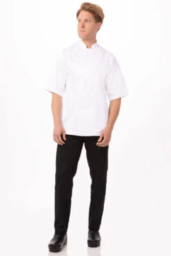 Chef Works Capri Premium Cotton Chef Jacket - ECSS -Best Kitchenware Store ECSS WHT 42 2