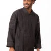 Chef Works Gramercy Denim Chef Jacket - EXDZ001 -Best Kitchenware Store EXDZ001 BLK XS