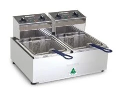 Roband F25 - 2 X 5L Electric Bench Top Fryer