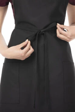 Chef Works Two Patch Pocket Bib Apron - F53 -Best Kitchenware Store F53 BLK 3