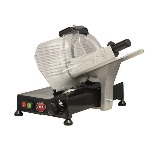 RFE FAF300i Heavy Duty Belt Driven Slicer, Silver And Black 3 RFE FAF300i Heavy Duty Belt Driven Slicer, Silver And Black