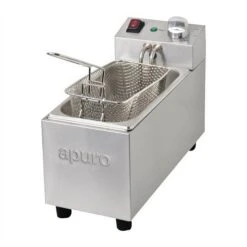Apuro FC255-A Single Tank Single Basket Countertop Fryer 3Ltr -Best Kitchenware Store FC255 A 2