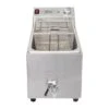 Apuro FC374-A Single Tank Single Basket 8Ltr Countertop Fryer With Timer 2.9kW -Best Kitchenware Store FC374 A