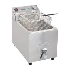 Apuro FC374-A Single Tank Single Basket 8Ltr Countertop Fryer With Timer 2.9kW 7 Apuro FC374-A Single Tank Single Basket 8Ltr Countertop Fryer With Timer 2.9kW -Best Kitchenware Store FC374 A 2