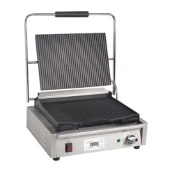 Apuro FC380-A Large Contact Grill Ribbed Plates With Timer -Best Kitchenware Store FC380 A 2