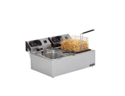 Anvil FFA0002 Double Pan Deep Fryer