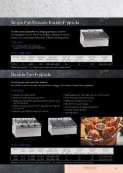 Roband FR15 - 5L Electric Frypod Bench Top Fryer -Best Kitchenware Store FR15 4