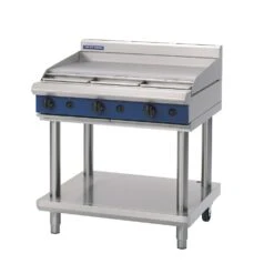 Anvil Blue Seal G516A-LS - 900mm Gas Griddle With Leg Stand