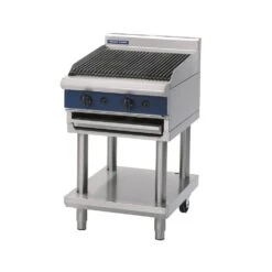 Anvil Blue Seal G594-LS - 600mm Gas Chargrill On Leg Stand