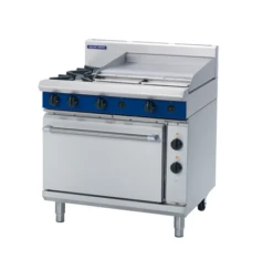 Anvil Blue Seal GE506B - 2 Burner Gas Cooktop + 600mm Griddle With Electric Static Oven