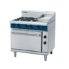 Anvil Blue Seal GE506C - 4 Burner Gas Cooktop + 300mm Griddle With Electric Static Oven -Best Kitchenware Store GE506C