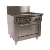 Garland GF36-6R - 6 Open Top Burners With Standard Oven -Best Kitchenware Store GF36 6R