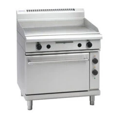 Anvil Waldorf GP8910GE - 900mm Gas Griddle With Electric Static Oven