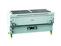 Gresilva GHPI 3F/1700 Horizontal Fixed Mega Gas Grill On Base With Auto Fill Water Feed 1496mm X 478mm