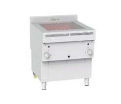 Gresilva GHPI 2/600 Horizontal Fixed Gas Grill On Base With Manual Water Feed