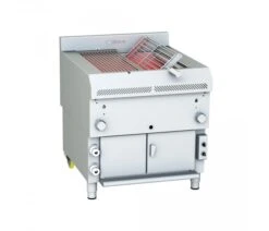 Gresilva GHPI R2/800 Horizontal Multifuction Gas Grill On Base With Auto Fill Water Bath Feed 622mm X 737mm