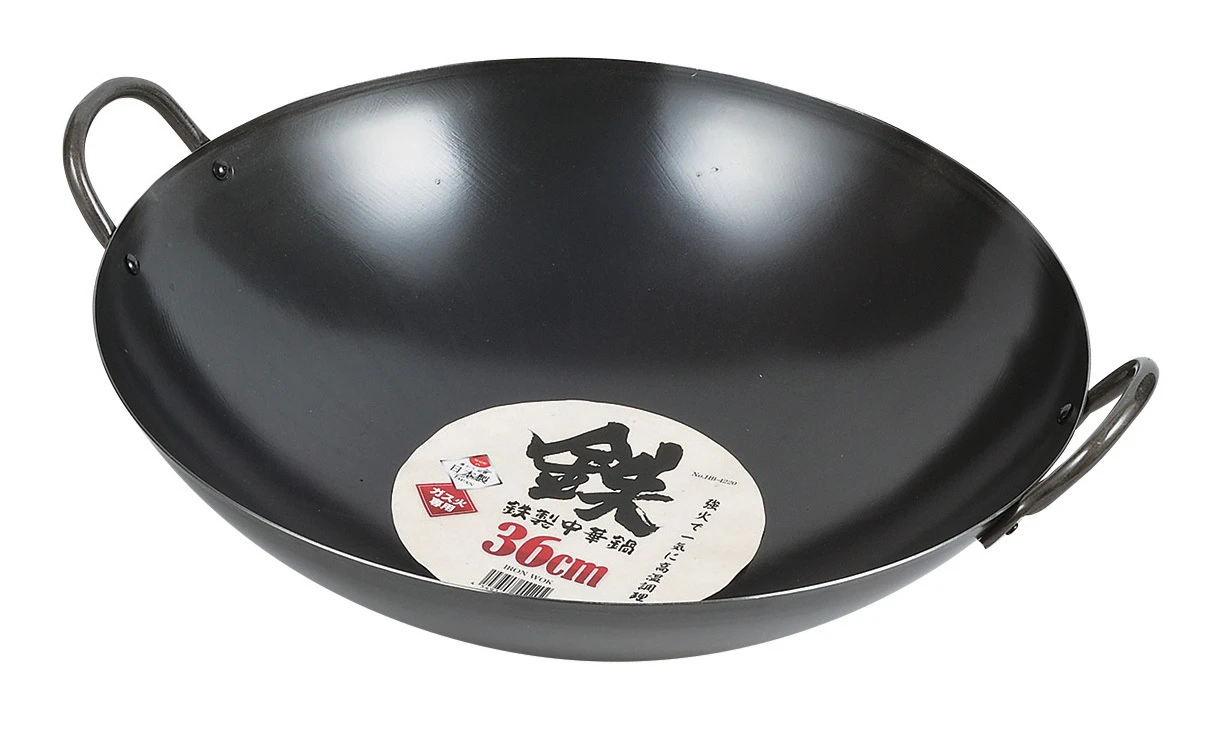 Pearl Life Iron Non-stick Wok 36cm 3 Pearl Life Iron Non-stick Wok 36cm