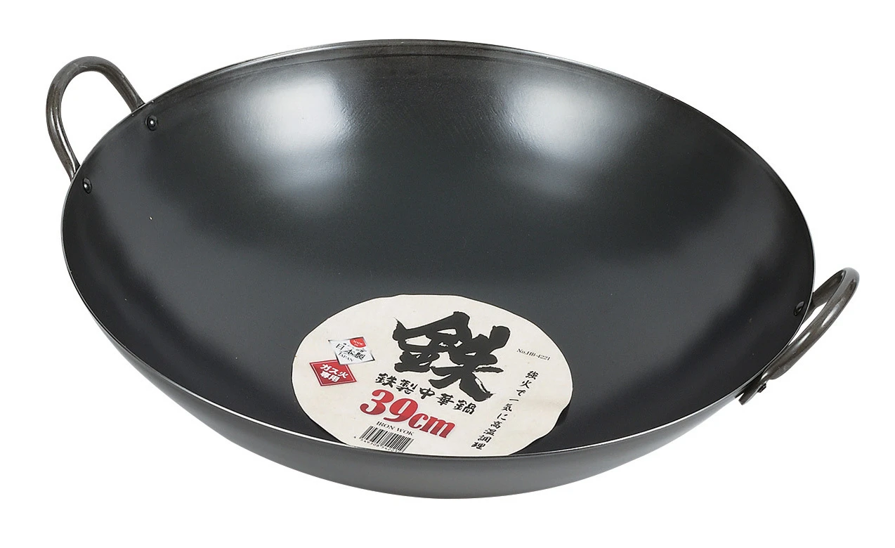 Pearl Life Iron Non-stick Wok 39cm 3 Pearl Life Iron Non-stick Wok 39cm