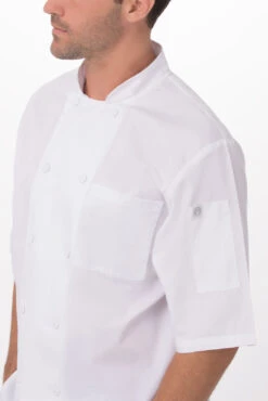 Chef Works Montreal Cool Vent Chef Jacket - JLCV -Best Kitchenware Store JLCV WHT XS 4