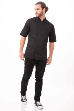 Chef Works Avignon Bistro Shirt - K150-BLK -Best Kitchenware Store K150 BLK S 2