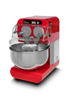 Miss Baker Pro - 4kg Finished /10 Litre Double Arm Mixer 5 Speed, Red