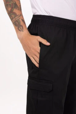 Chef Works Cargo Chef Pants - PC001-BLK -Best Kitchenware Store PC001 BLK XS 3