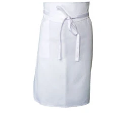 Chef Works White Tapered Apron W/ Flap - PCTA -Best Kitchenware Store PCTA WHT 1