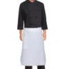 Chef Works White Tapered Apron W/ Flap - PCTA -Best Kitchenware Store PCTA WHT