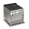 Baron Q70PCF-G8005 - 4 Burner Gas Cook Top With Gas Oven -Best Kitchenware Store Q70PCF G8005