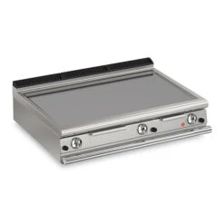 Baron Q90FTT-G1200 - 3 Burner Gas Fry Top With Smooth Mild Steel Plate